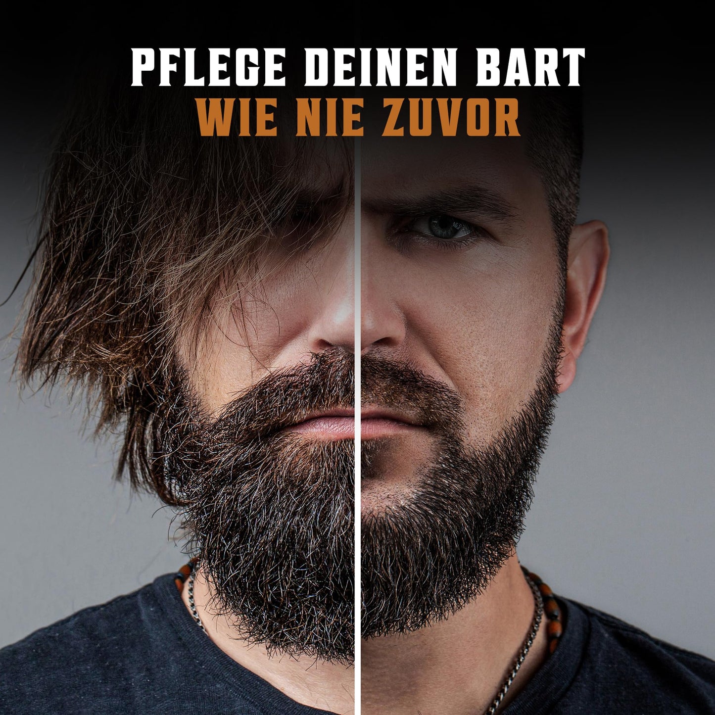 Viking Revolution - Bartkamm & Bartbürste Set Für Männer - Natürliche Bart bürste Wildschweinborsten & Dual-action-birnenholzkamm Mit Samt-reiseetui - Geschenke Für Männer